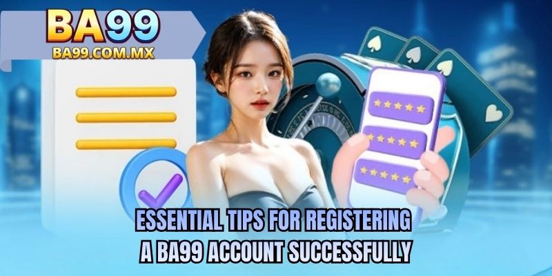Essential tips for registering a BA99 account successfully